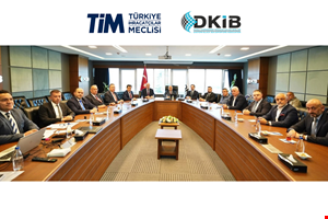 TİM BAŞKANI MUSTAFA GÜLTEPE'DEN DKİB'E ZİYARET